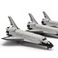 space shuttles modeled 3ds