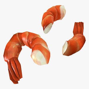 Shrimp Low-Poly