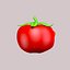 Tomate dos desenhos animados