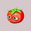 Tomate dos desenhos animados