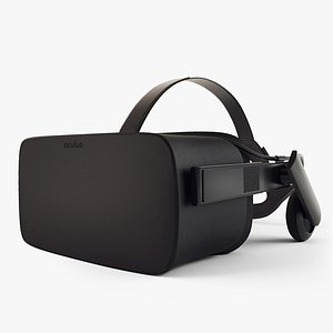 3d oculus rift virtual reality model