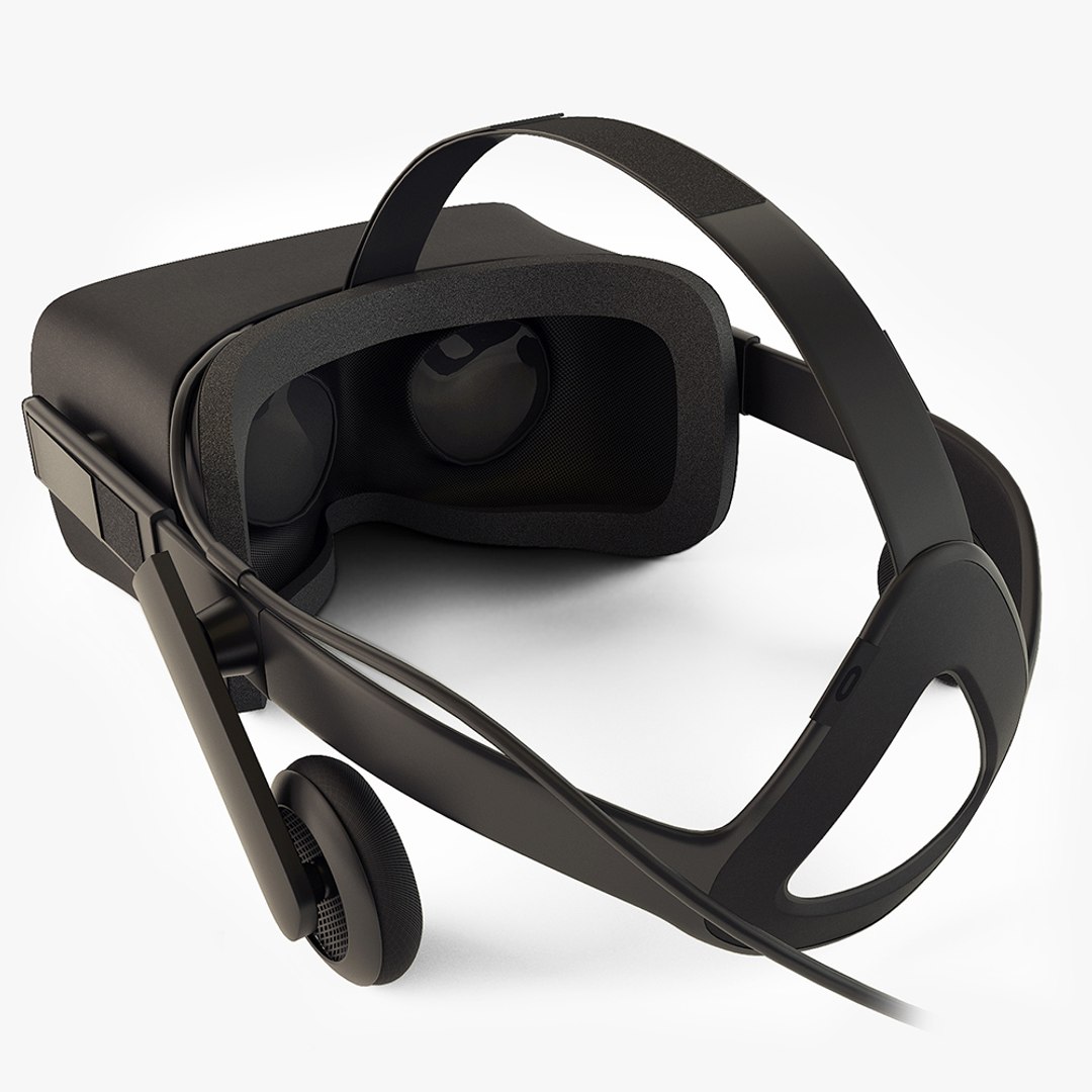 3d Oculus Rift Virtual Reality Model