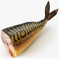 Smoked Mackerel - 3D Scanned