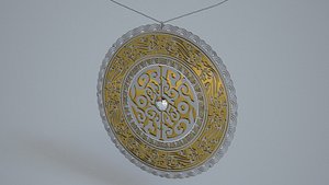 3D Jewelry Necklace 4 3D