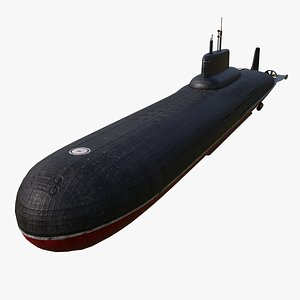 Typhoon Class Submarine Project 941 or Akula