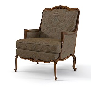 classic antique baroque 3d model