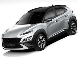 3D Hyundai Kona 2021