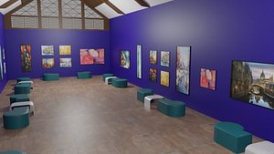 Art Gallery 3D model