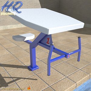 pool starting block 01 3d 3ds