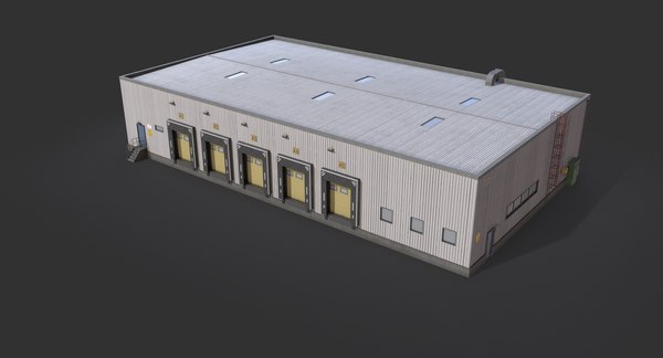 3D industrial building 19 - TurboSquid 1419663