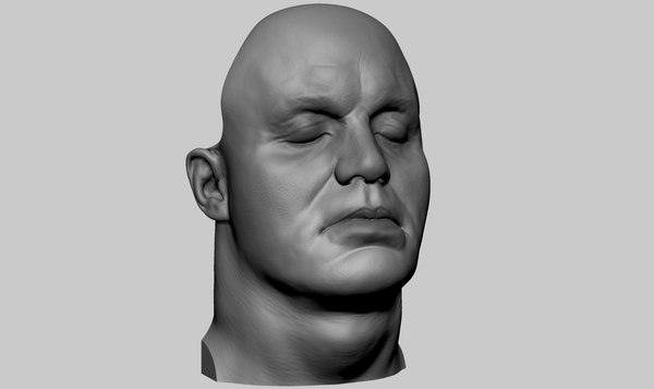 modelo 3d Mark Ruffalo Head - TurboSquid 1556180