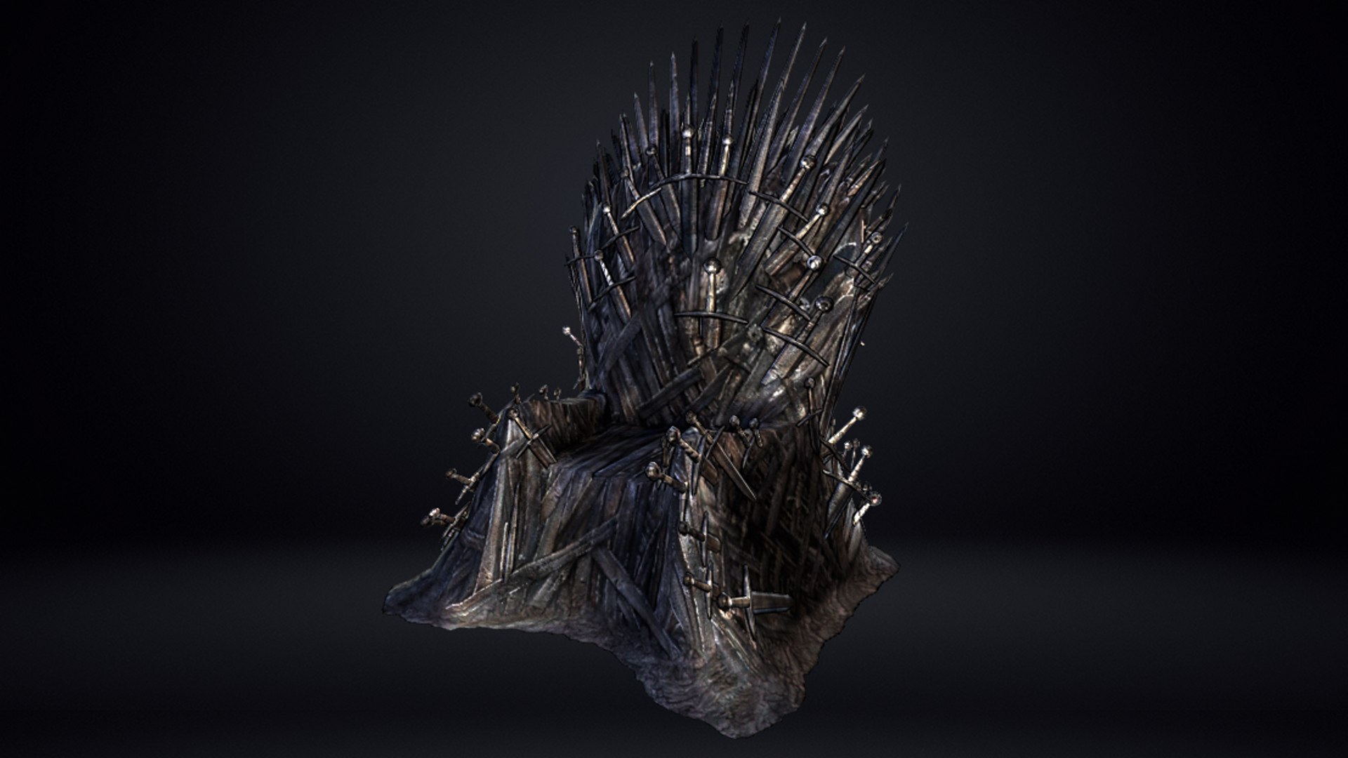 Iron Throne model - TurboSquid 1970816