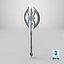 Battle Axe 07 All PBR Unity UE Textures Included