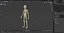 Anatomie du corps du jeune homme sans muscles