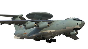 3D model KJ-2000 AWACS