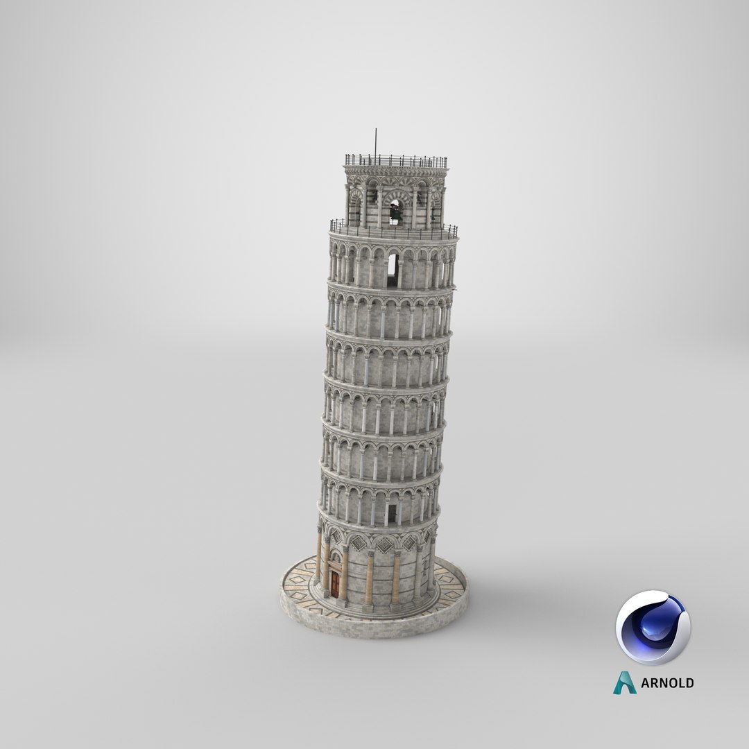 3D leaning tower pisa model https://p.turbosquid.com/ts-thumb/rm/FxNZJv/7eza4PHT/stemcell_cinema_4d_arnold_render/png/1598161177/1920x1080/fit_q87/97607f805a71ee1b3b47572ffa41a5376bba7929/stemcell_cinema_4d_arnold_render.jpg