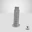 3D leaning tower pisa model