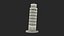 3D leaning tower pisa model