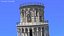 3D leaning tower pisa model