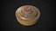 Soviet anti-tank blast landmine TM-62M Low-poly