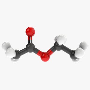 Ester structure 3D model