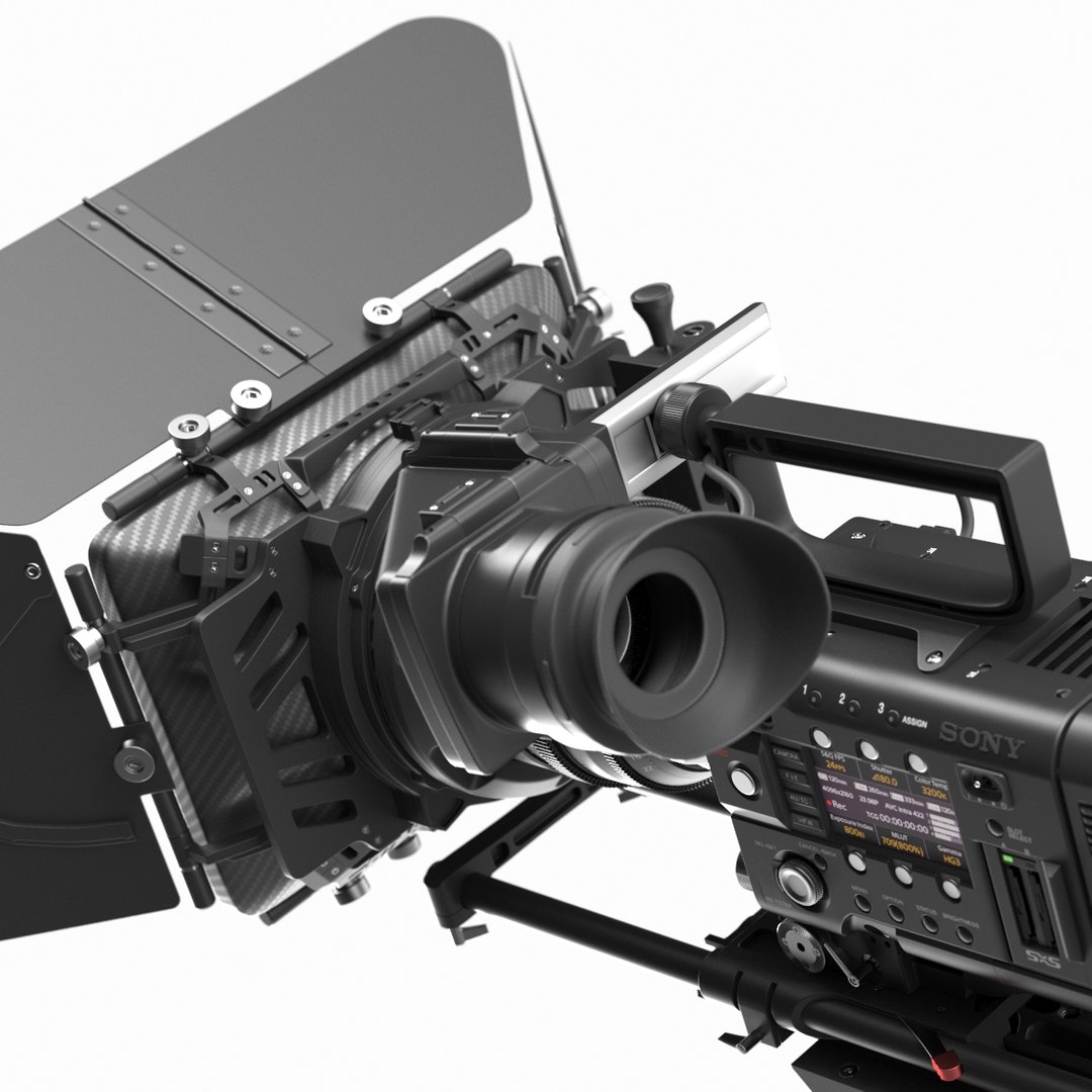 realistic sony cinealta 4k obj