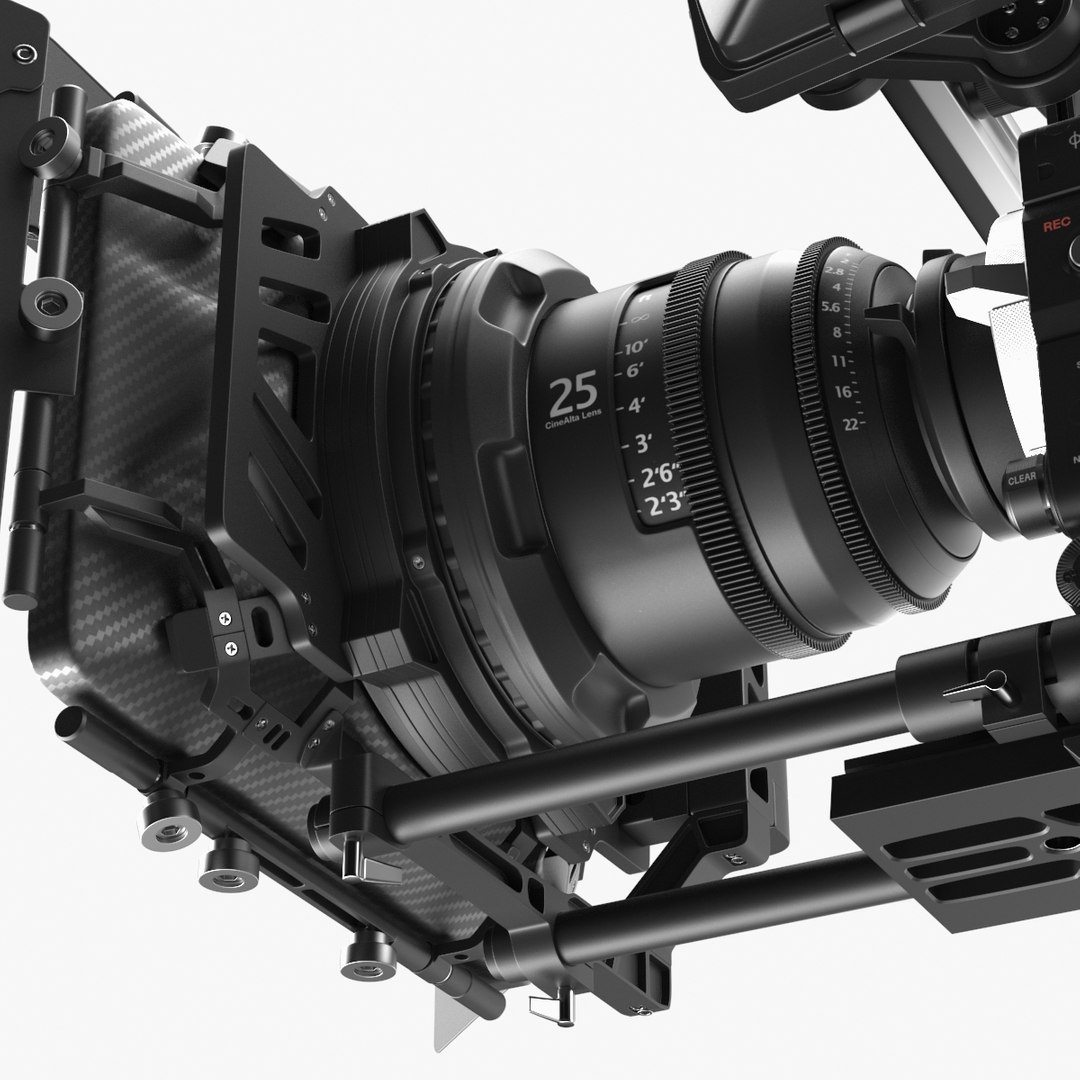 realistic sony cinealta 4k obj