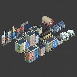 buildings games 3D model