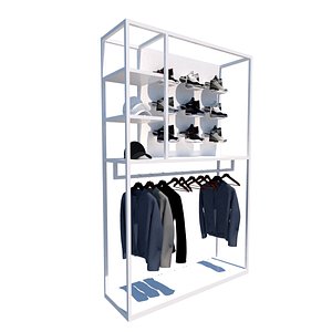 Stackable Shoe Rack by 3DDIY, Download free STL model