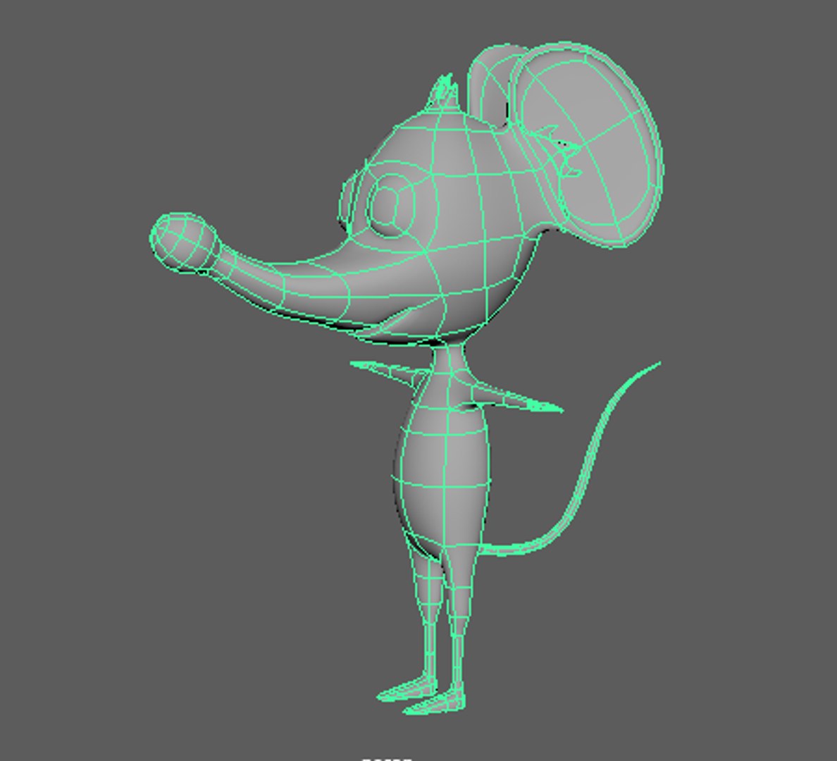 3D Cartoon Mouse Model - TurboSquid 1208484