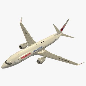 3D Boeing 737-800 China Eastern