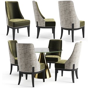 The Sofa and Chair Co Courtauld Chair And Dorchester Table