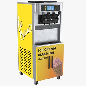 Ice Cream Dispenser Mockup