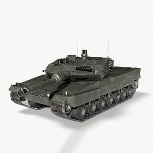 leopard 2a6 3D model