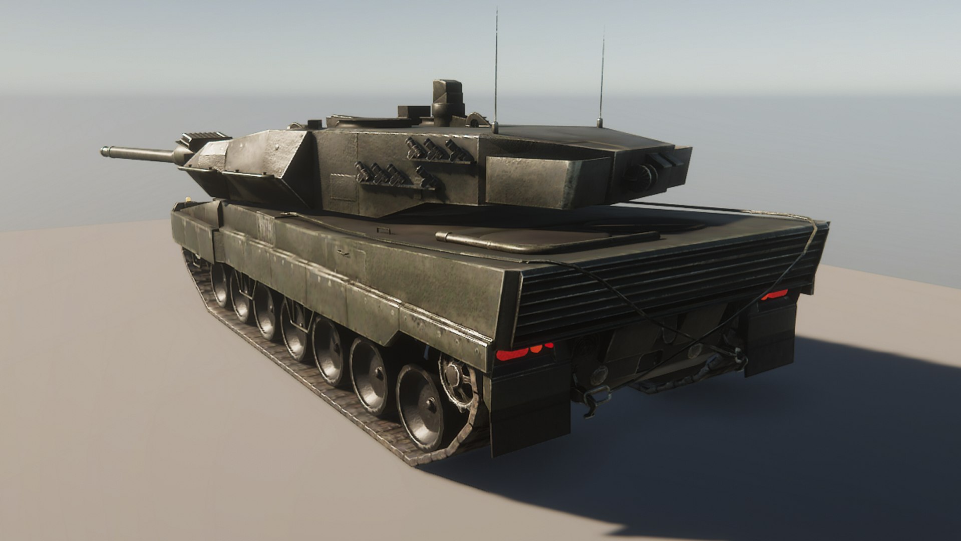 Leopard 2a6 3D Model - TurboSquid 1300899