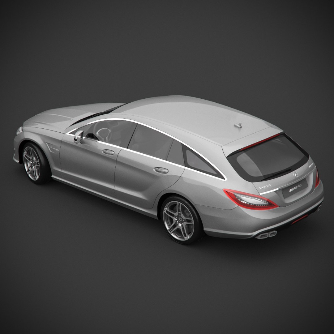 3d Mercedes-benz Amg Cls63 Shooting
