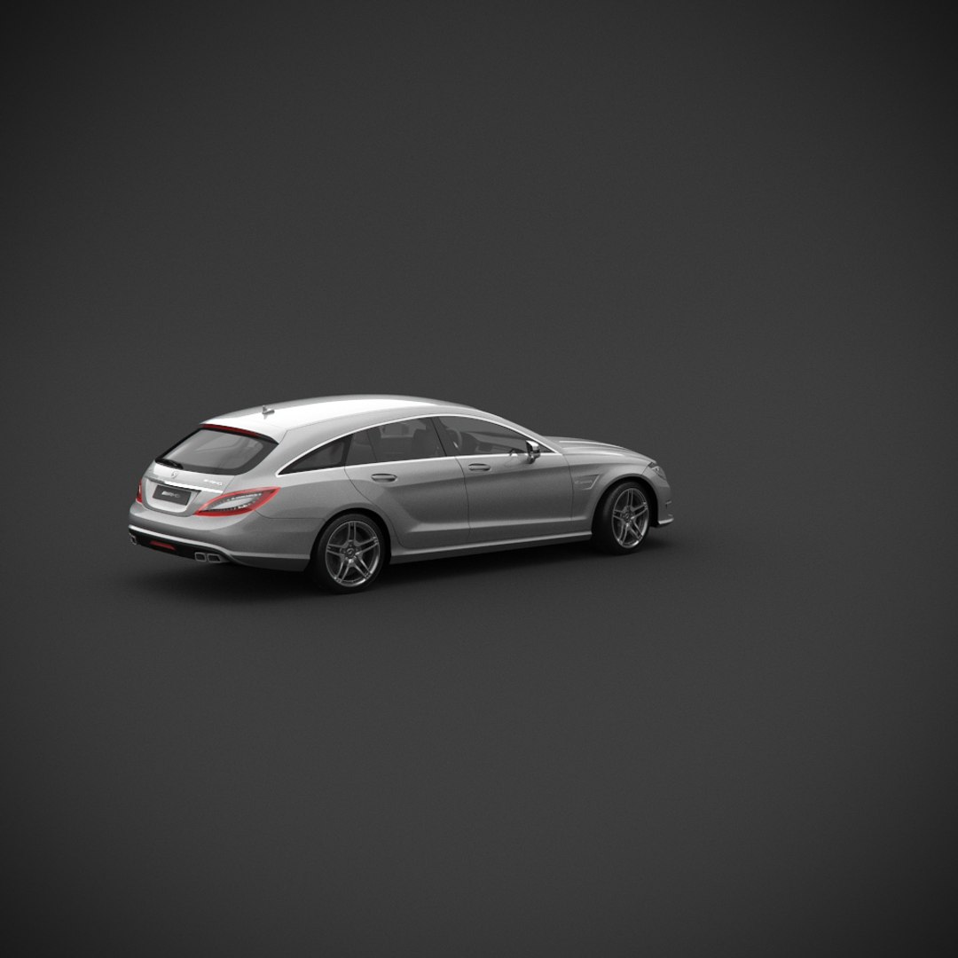 3d Mercedes-benz Amg Cls63 Shooting