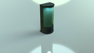 cloning vats sci-fi 3D model