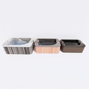Revit Family Full scalable hot tub