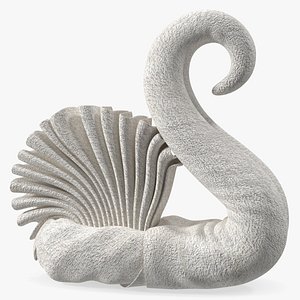 3D Elegant Towel Swan White