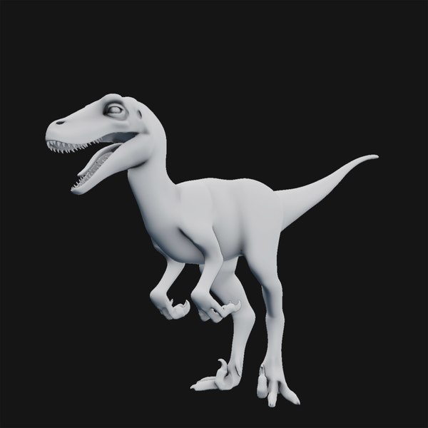 무료 랩터 공룡 3D 모델 - Turbosquid 1538088