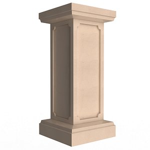 Square Column Pedestal