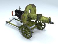 Maxim machine gun