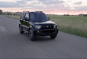 3d suzuki jimny model