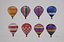 3D hot air balloon set