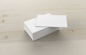 business card obj
