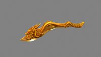 Golden Dragon Dagger - Ancient weapons