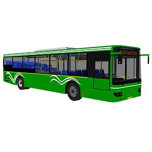 vehicle bus 3D