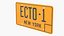 ECTO-1 Car License Plate New York