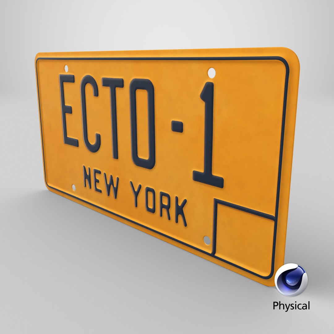 ECTO-1 Car License Plate New York 3D https://p.turbosquid.com/ts-thumb/rm/qRpIAi/5Q/stemcell_cinema_4d_physical_render/png/1777990985/1920x1080/fit_q87/751929ca958e6177c83a8cabea1c4e5474b0f24b/stemcell_cinema_4d_physical_render.jpg